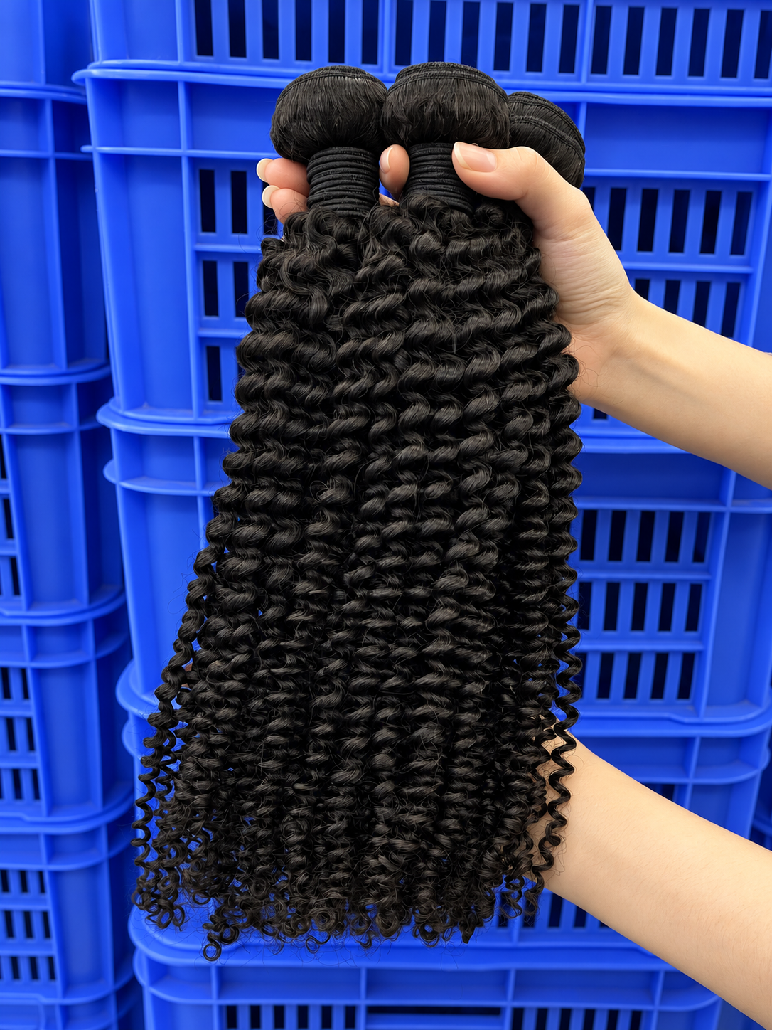 Machine-Aligned Hair Natural Color Bundle