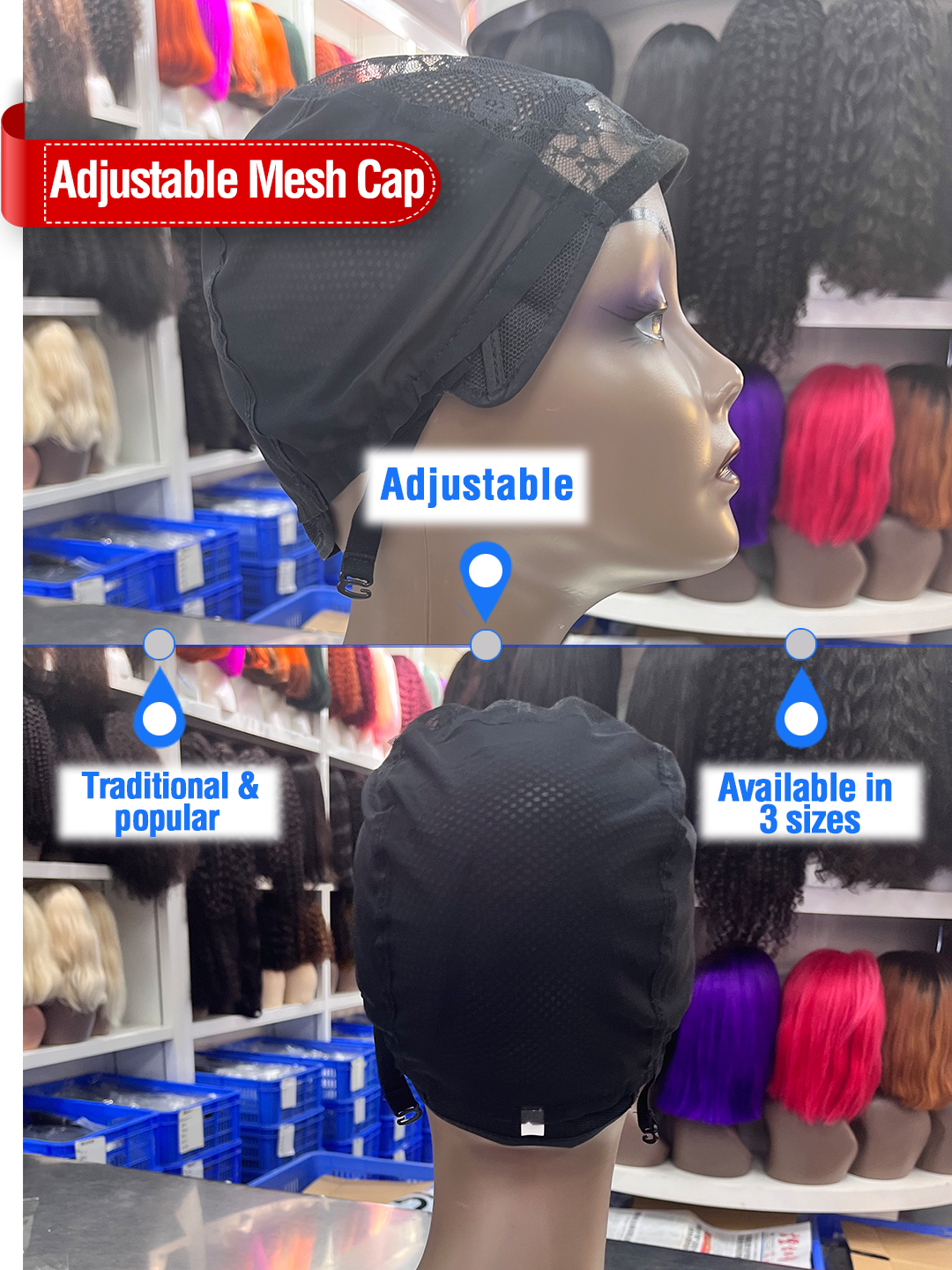 Natural Color U Part Wig