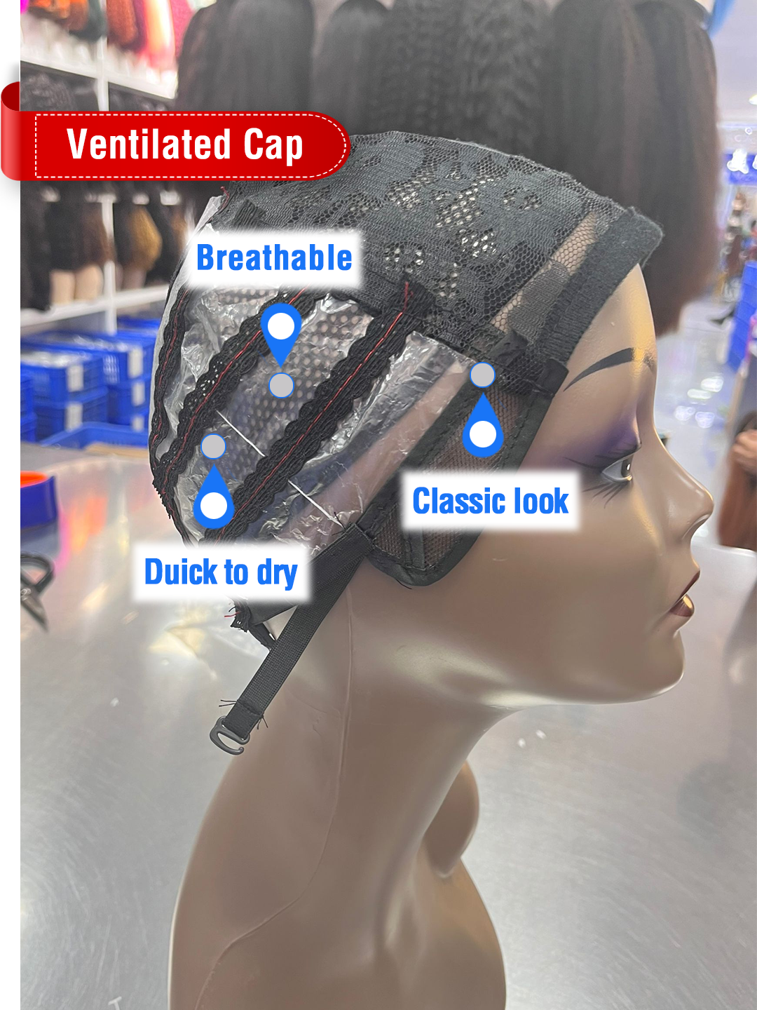 Natural Color U Part Wig