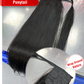 Drawstring/Wrap Around Velcro Ponytail