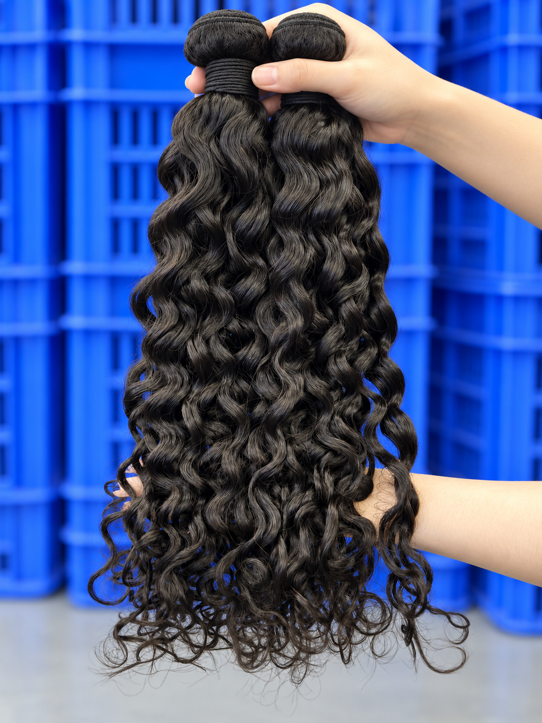 Machine-Aligned Hair Natural Color Bundle