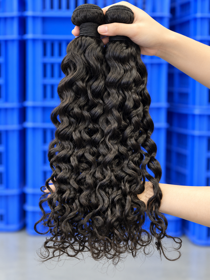 Machine-Aligned Hair Natural Color Bundle