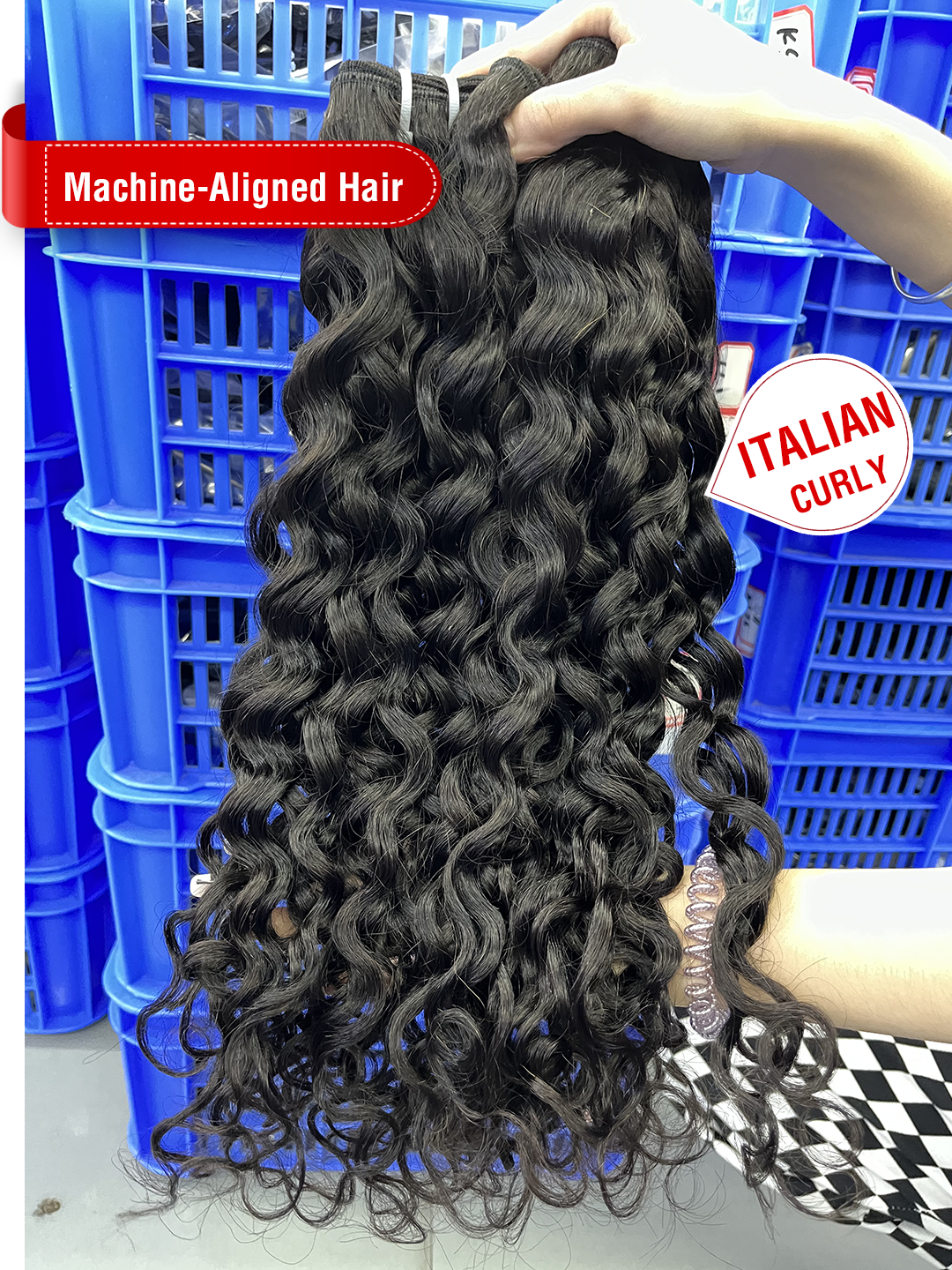Machine-Aligned Hair Color 613# Bundle