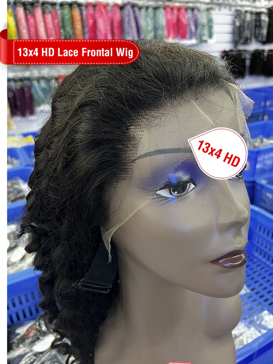 Natural Color 13x4 HD Lace Frontal Wig